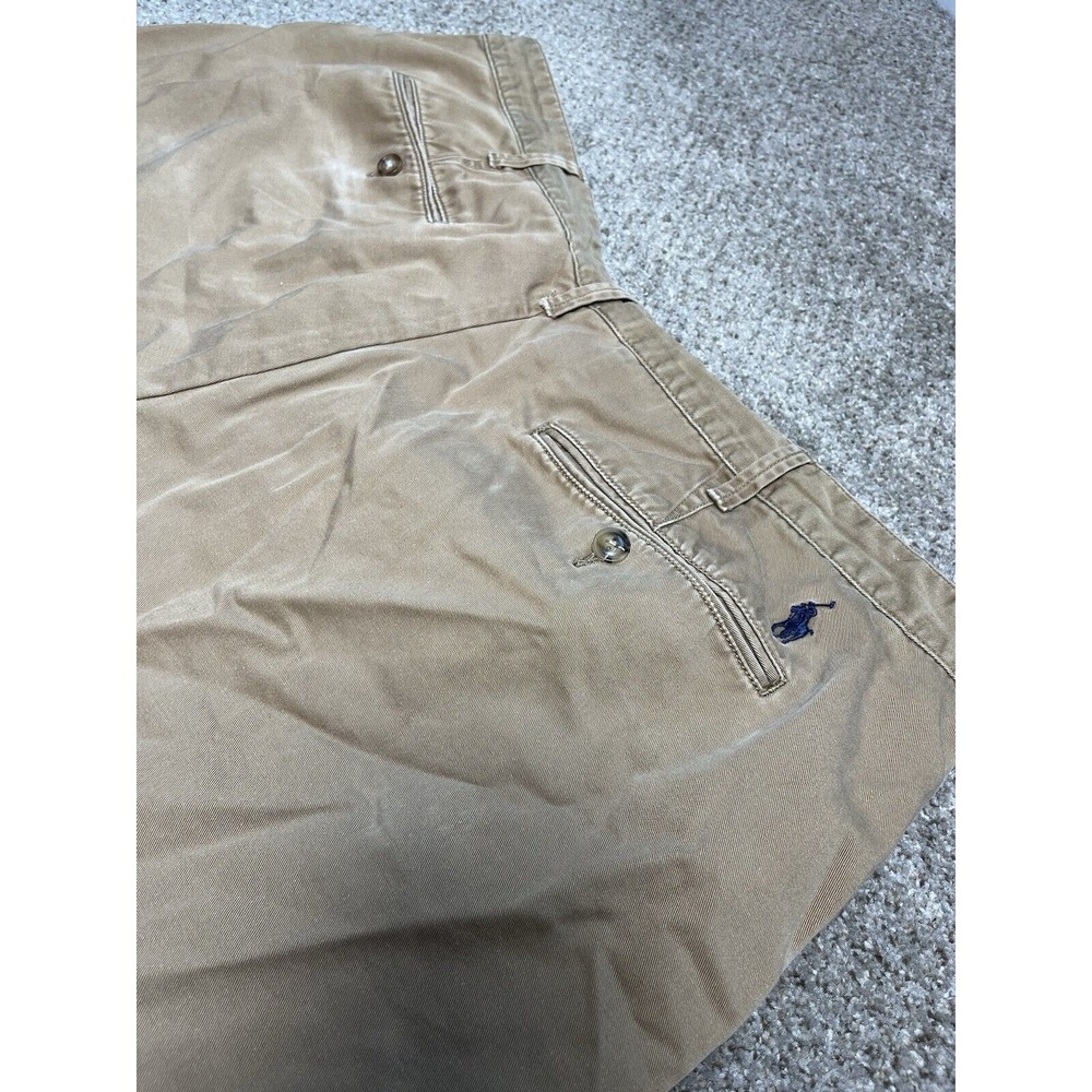 Polo Ralph Lauren Men's Chino Shorts Relaxed Fit Size‎ 42 Cotton Tan/Khaki/Beige